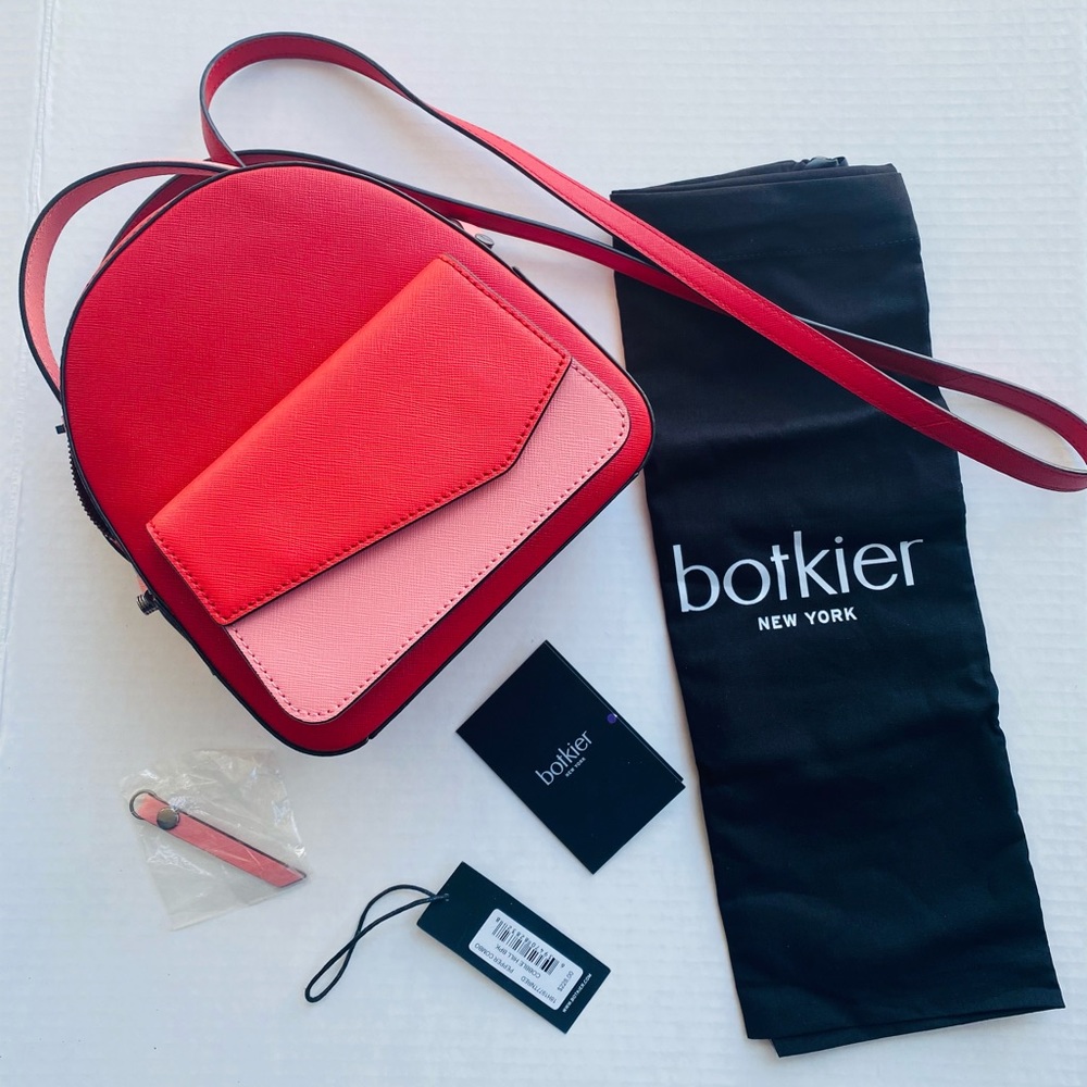 Botkier Red & Pink Mini Bookbag